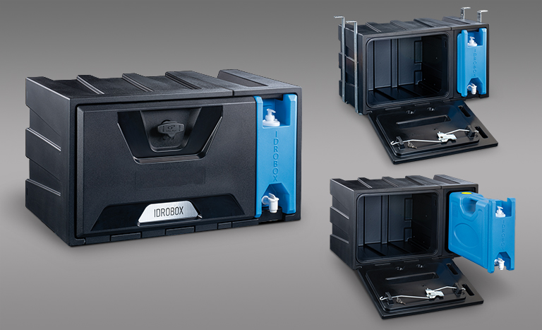 IDROBOX Toolbox with Water Tank